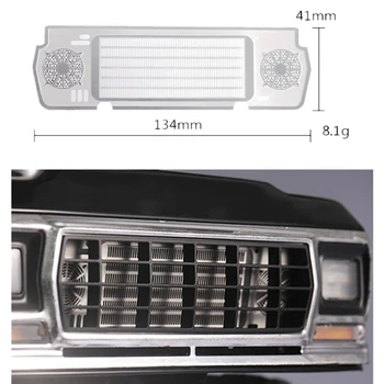 

For Traxxas TRX4 Metal Net Simulation Water Tank Cooling Box for Ford Bronco RC Cars Stainless Steel Cooling Radiator