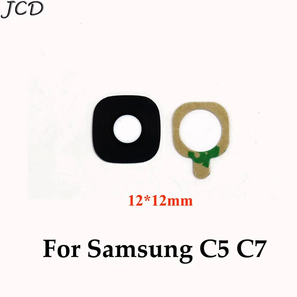 JCD для Samsung galaxy C5 pro / C7 C9 C5010 C7010 C9000 задний объектив камеры с заменой клейкой