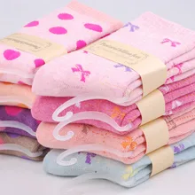 Calcetines Mujer,, женские носки, 10 пар/лот, новинка года, модные повседневные плотные Махровые Носки ярких цветов для девочек, 2 стиля