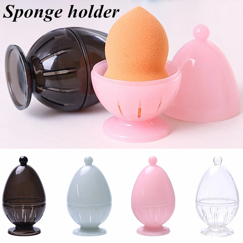 

1pcs Makeup Sponge Face Cosmetic Puff Display Stand Make Up Blender Foundation Sponges Holder