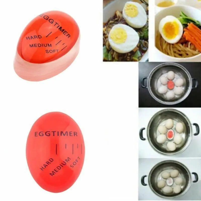 

Egg Timer Perfect Color Changing Timer Soft Hard Boiled Cooking Kitchen Tool