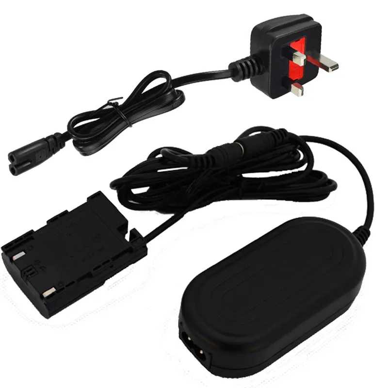

ACK-E6 Ac Power Adapter supply+DR-E6 dc Coupler LP-E6 LPE6 dummy battery for Canon EOS 60D 6D 7D 5D Mark II III 5D2 5D3 camera