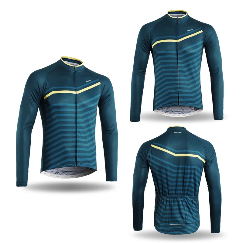 ARSUXEO, спортивная одежда для велоспорта, весна-лето, одежда для велоспорта, с длинным рукавом, MTB, Джерси, рубашка для велоспорта, Ciclismo Z9XL