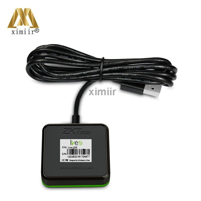 

10pcs/lot Fingerprint reader Live 20R fingerprint USB reader fingerprint scanner ZK live ID USB fingerprint sensor Live20R