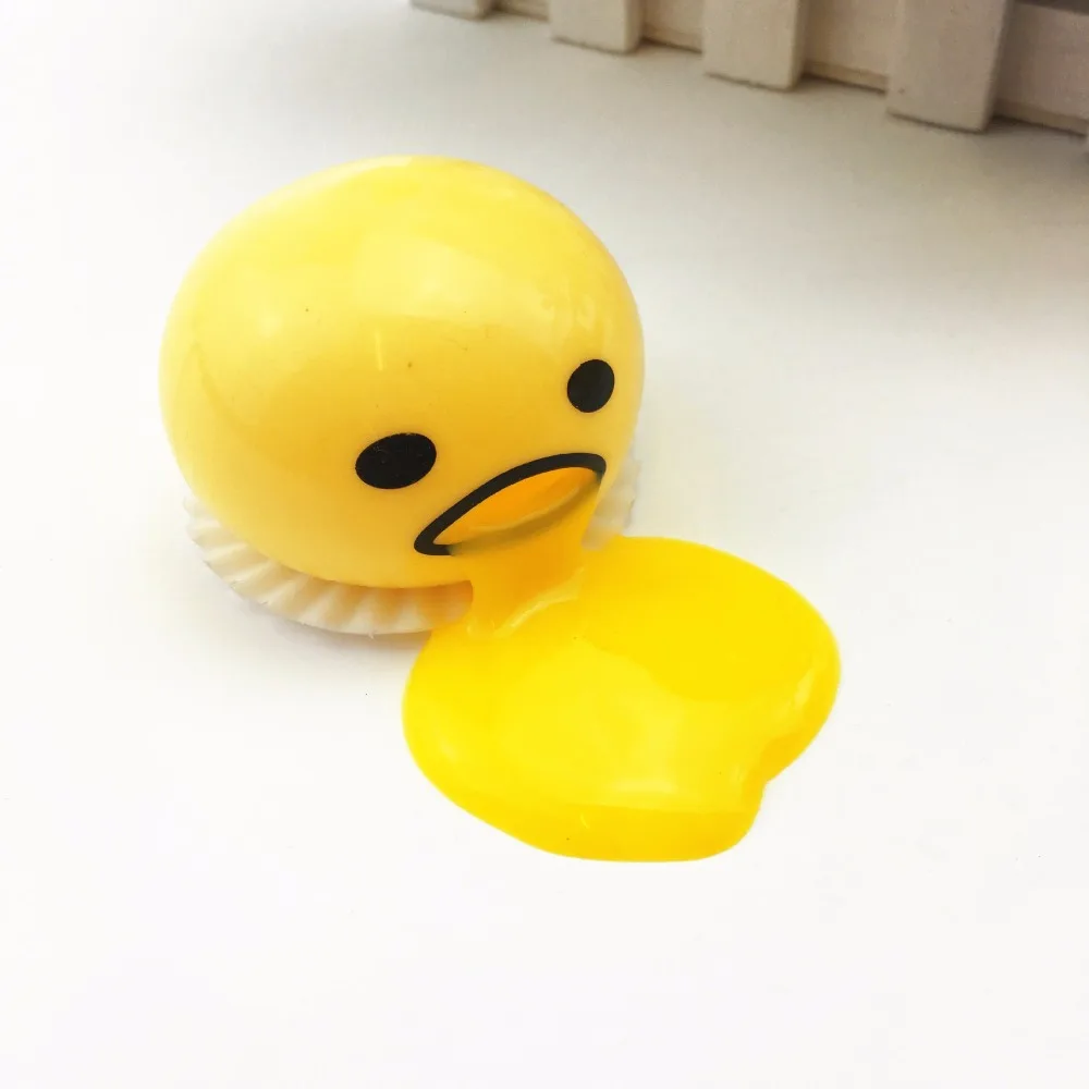 1 шт. Новинка волшебное яйцо игрушка Gudetama антистресс слизь яйца забавные игрушки