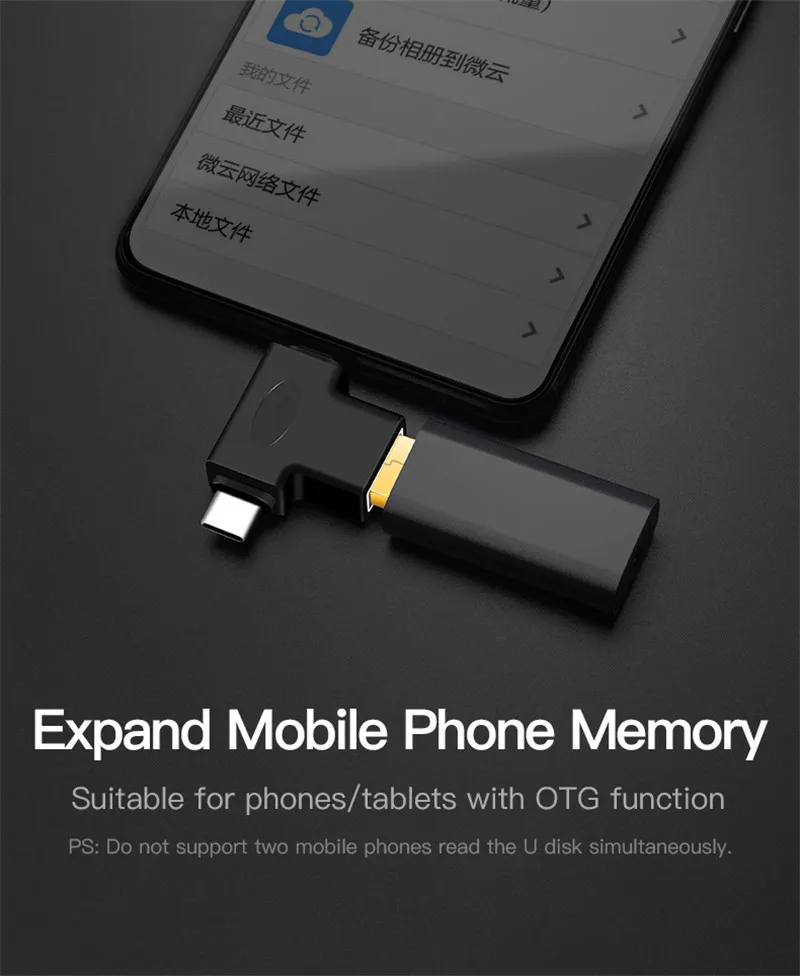 OTG адаптер для Micro usb type C Android Phone USB 3,0 зарядный кабель синхронизации данных для samsung Xiaomi huawei Tablet USB-C компьютера