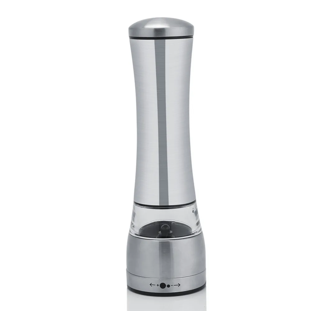 Stainless Steel Pepper Grinder Acrylic Manual Salt And Pepper Mill