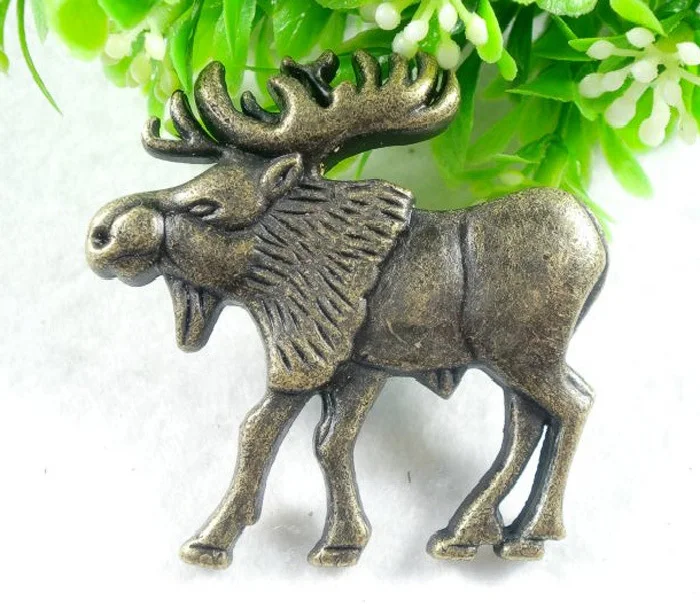 10pcs Antique Knobs Door Animal Handle Furniture Wardrobe