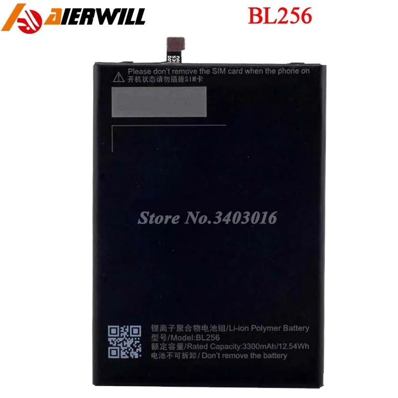 

BL256 Battery For Lenovo Lemon K4 Note K4note X3 Lite K51c78 /A7010 Batterie Bateria Batterij Accumulator 3300mAh