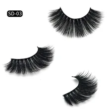 Handmade Thick Mink 3D Hair False Lashes Natural Long Fake Eyelashes Black Cotton Stalk 120sets/lot DHL Free YL003 : image Handmade Thick Mink 3D Hair False Lashes Natural Long Fake Eyelashes Black Cotton Stalk 120sets/lot DHL Free YL003
