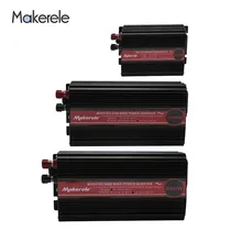 300w 500w 600W Modified Sine Wave Inverter Portable Car Power Converter DC 12v 24v 48v To Ac 110v 220v Solar Power Off Grid smart 600w 24v car modified sine wave inverter solar system dc 24v to ac 220v inverter with usb charging port universial socket