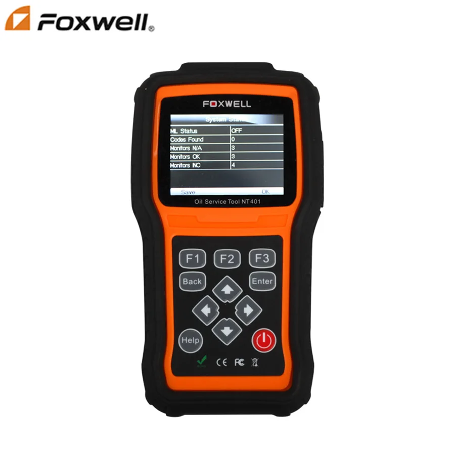 Инструмент для сброса масла Foxwell NT401 масляный светильник NT401|oil light reset|oil service reset |