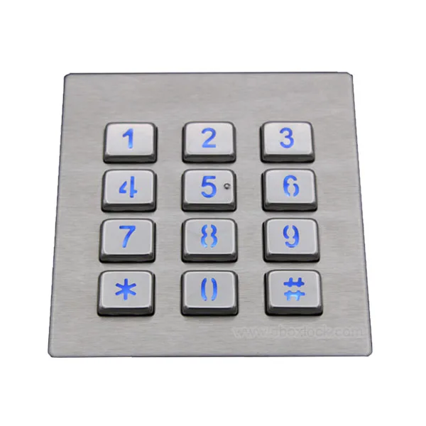 

Access Control keypad/Stainless Steel Keypad for Kiosk