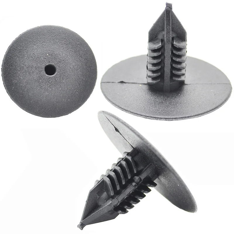 Пластиковые заклепки для Toyota VW Renault 50 шт. 10 мм|push pin clips|fender bumperdoor fasteners |
