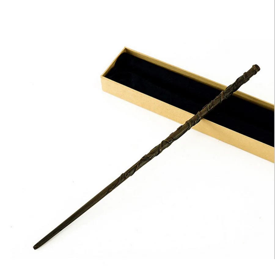 

Newest With Iron Core New Quality Deluxe COS Hermione Granger Magic Wand of Harry Potter Magical Wands with Gift Box Packing