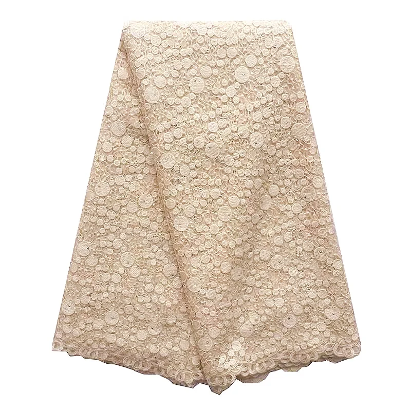 Latest high quality french lace fabric