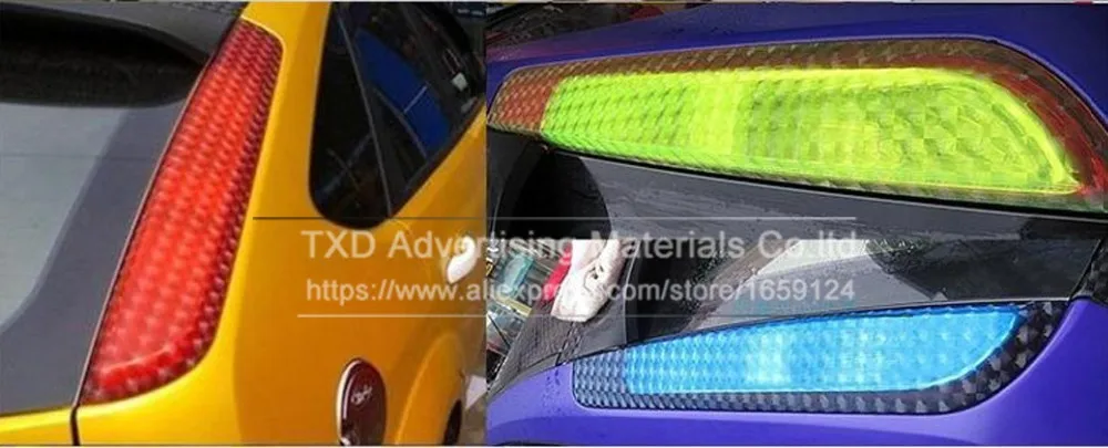 30X100CM/Lot Cat Eye Headlight tint film Auto Car Styling Headlights Stickers Taillight Film Stickers Lamp tint film car number plate