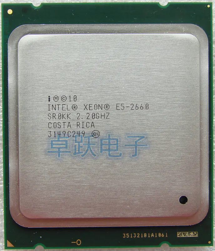 Оригинальный процессор Intel ЦП Xeon SR0KK C2 2 ГГц LGA 2011 20 МБ Кэш-память L3 8 ядер 95 Вт