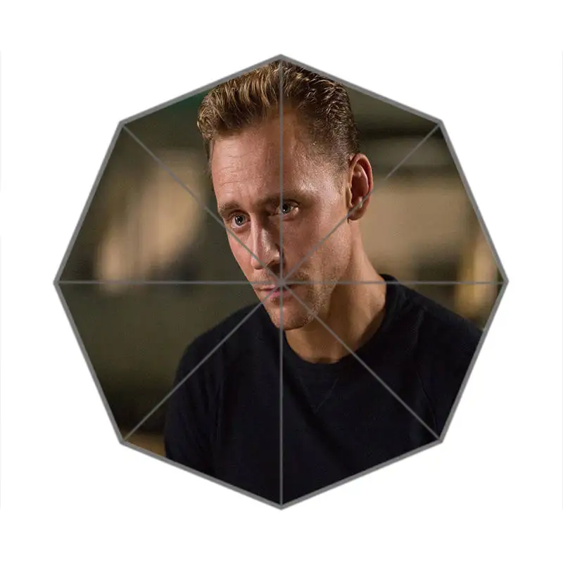 Fashion Design Umbrella Custom Tom Hiddleston Folding Umbrella For Man And Women Free Shipping