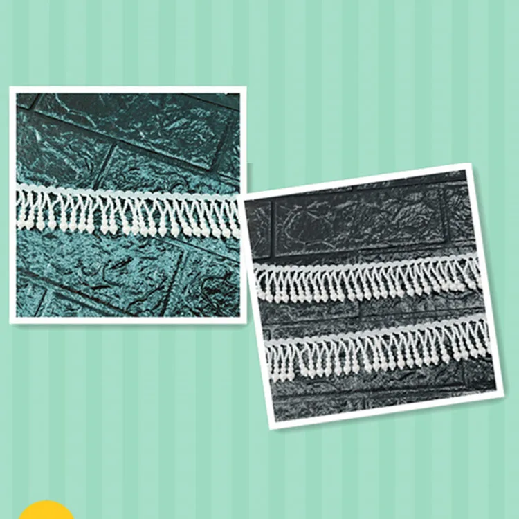 pearl beaded fringe trim for curtain 4