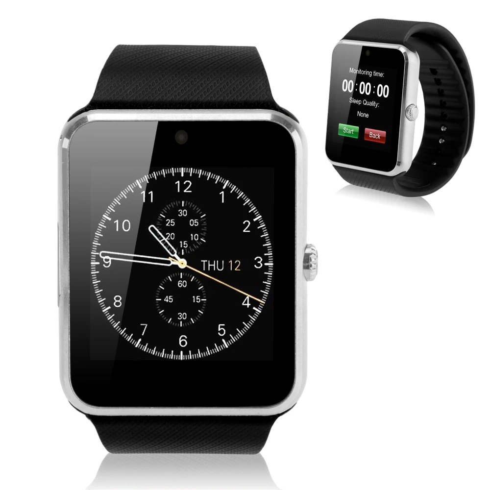 iRULU GT08 Smart Watch Bluetooth font b Smartwatch b font for iPhone 6 puls 5S Samsung