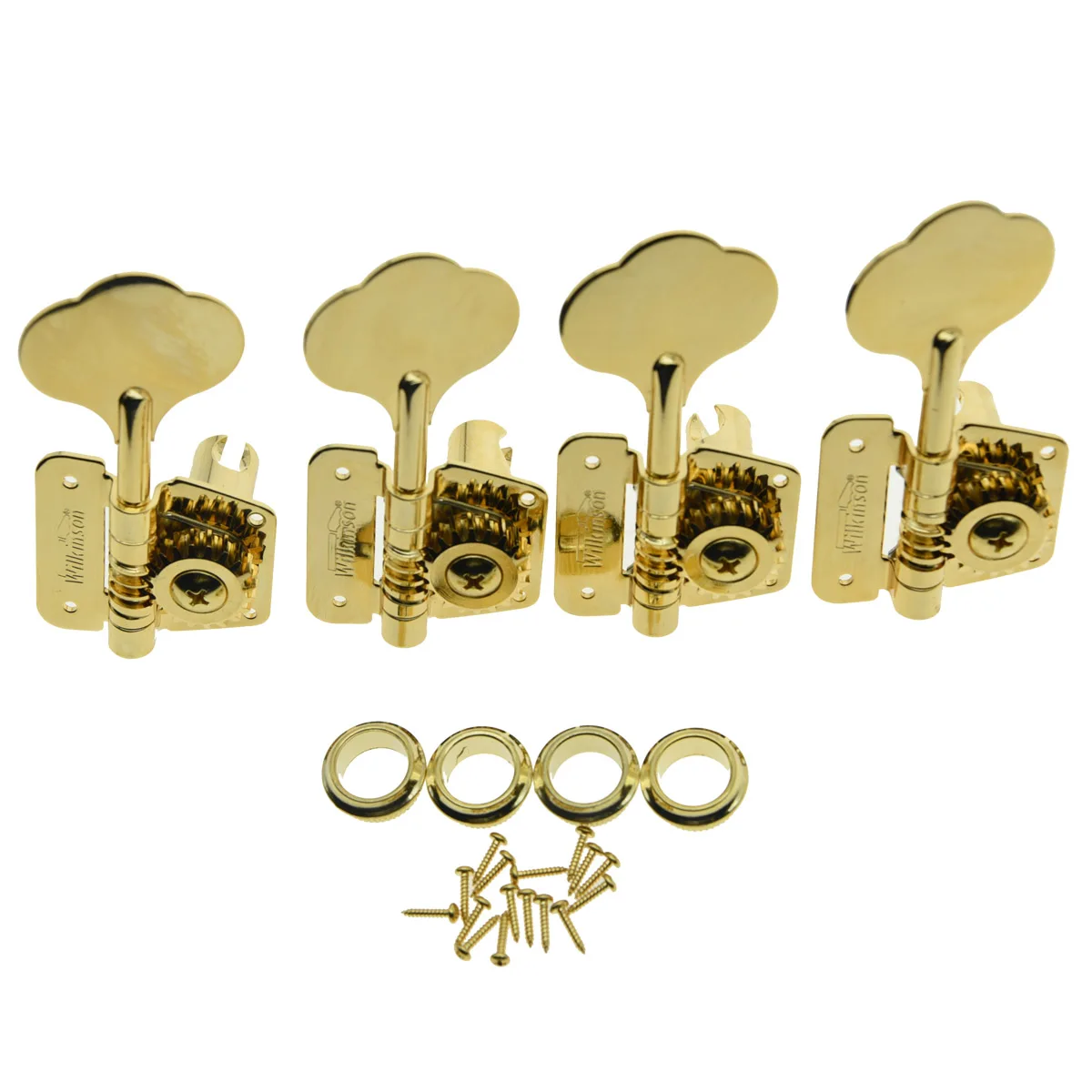 

Dopro Wilkinson Gold Bass Tuners Tuning Keys for 70's Vintage J Bass Precision Bass