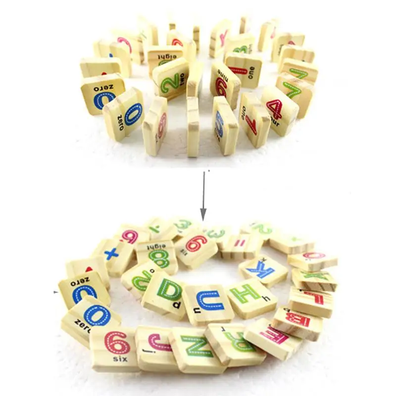 Деревянная Математическая головоломка, развивающая игрушка для детей, Счетные палочки для детей, математическая игра, счетный материал