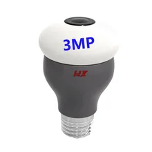 3MP XM интеллектуальная камера наблюдения панорамный видео мониторинг E27 светильник светодиодный Intellingent Беспроводная контрольная лампа