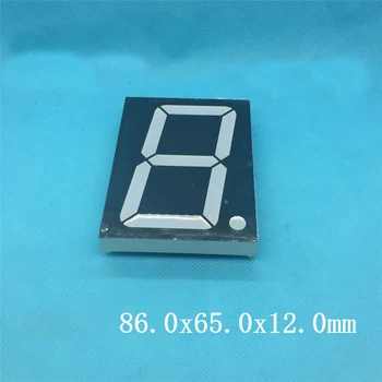 

3 inch 1-bit Digital Tube Common Anode 30011 86x65x12.1mm One bit Red Nixie Tube 3pcs