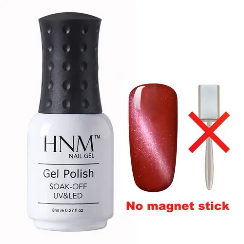 HNM 8 мл Лак для ногтей "Кошачьи Глаза" Nagellak Soak Off UV Nail Art Полуперманентная краска для тиснения гель лак Гибридный лак Lucky лак чернила - Цвет: 6572