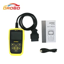 AUTOOL OL129 OBD2/EOBD может Универсальный считыватель кодов Сканер двигатель ошибка диагностический инструмент с питанием от аккумулятора лучше, чем AUTEL 519