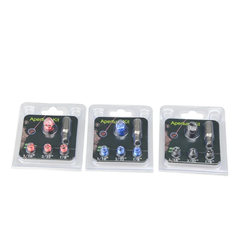 

37/45 Degree Archery Peep Sight 5pcs Inner core Aluminum Housing Clarifier Aperture Lens Compound Bow Shooting Hunting