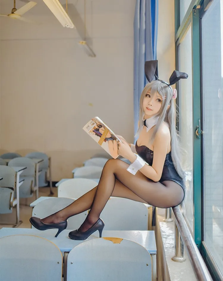 Женский костюм для косплея Seishun Buta Yarou wa Bunny Girl Senpai no Yume wo Minai сексуальный женский