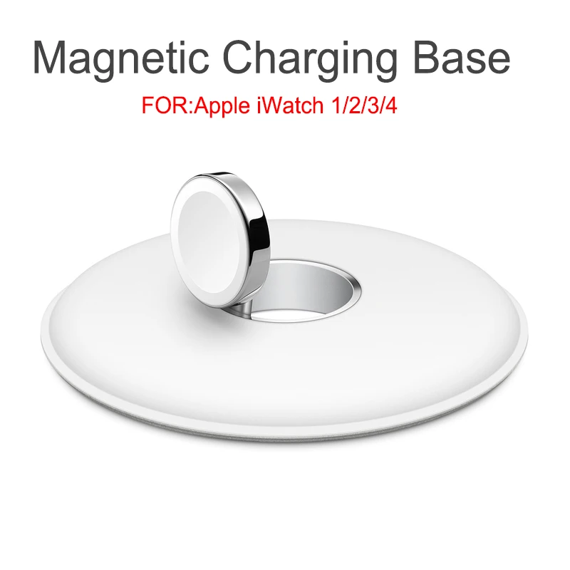 

New Quick Charging Pad Portable Adapter Holder For I-Watch Series For Apple Watch 2 3 4 Magnetic Fast Wireless Charger