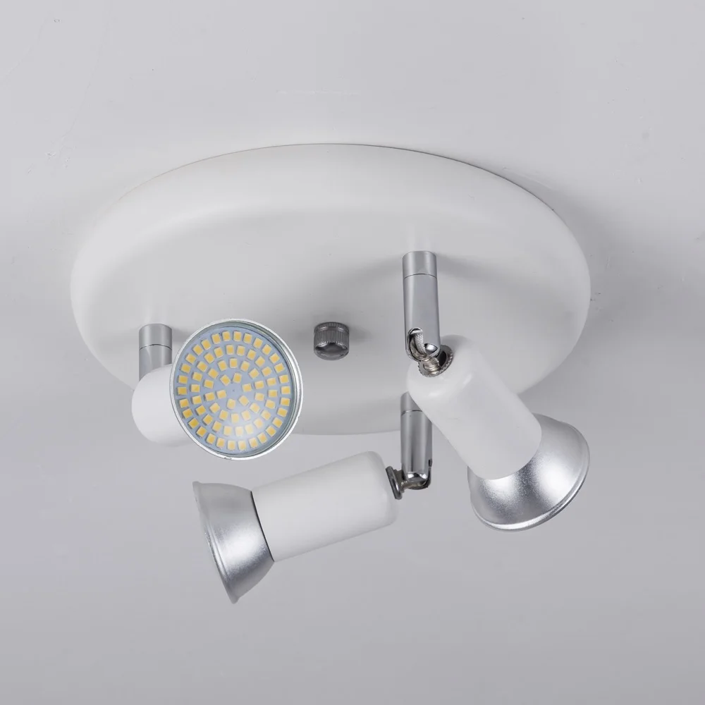  Adjustable led Ceiling light 3 heads rotatable showcase corridor ceiling lamp Modern living room be - 32982072008