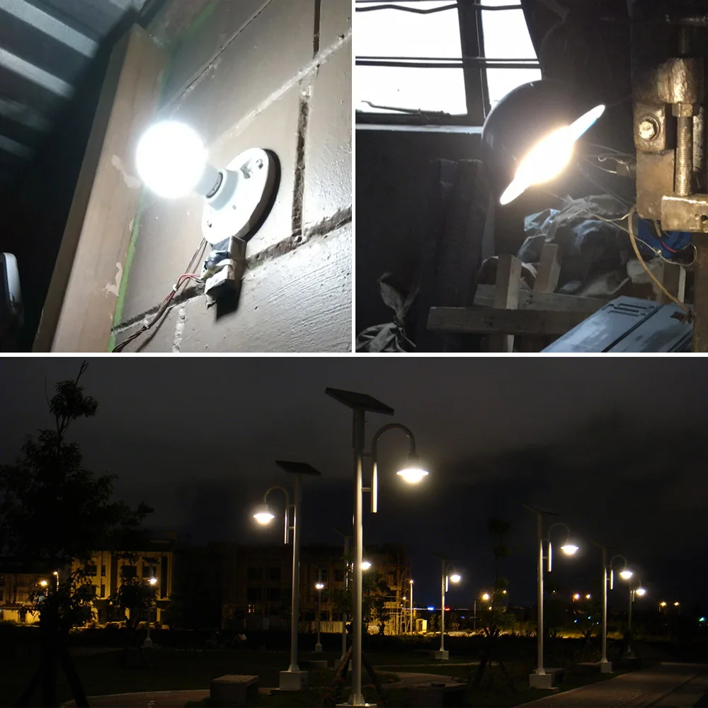 Новейшие светодиодные лампы DC 12V E27 3W 6W 9W 12W 15 W энергосберегающие SMD 2835 Алюминиевые