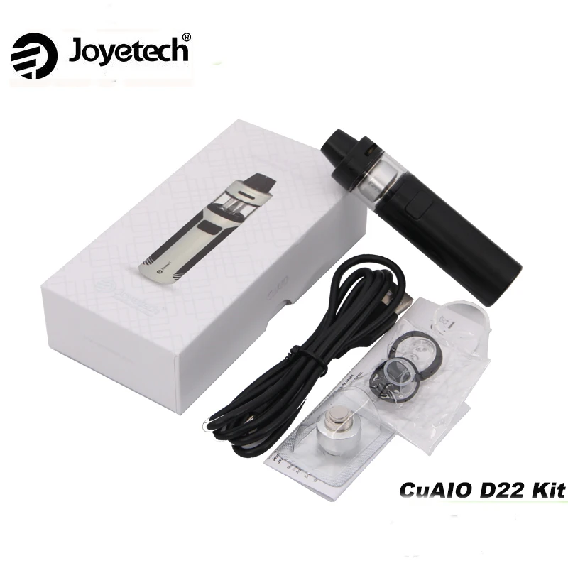 

Original Joyetech CuAIO D22 Starter Kit with 1500mah Battery and2ml/3.5ml Atomizer E Cigarettes Vape Pen with ProC-BF/BFL Coil