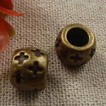 

90 pieces bronze plated nice spacers 11x8mm #1900