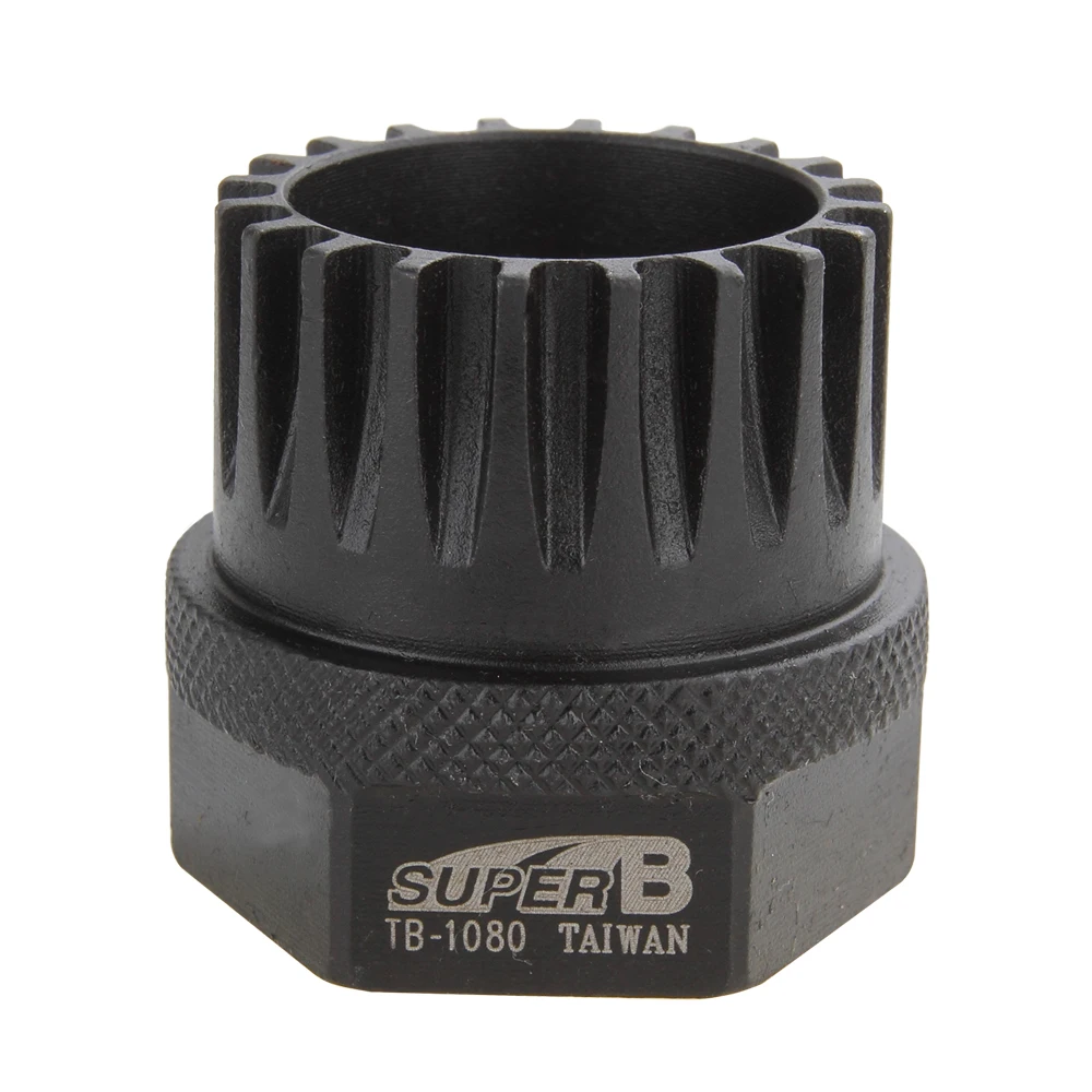 

Super B Cartridge B.B. tool TB-1080 for Shimano,ISIS Drive Splined 20-tooth Bottom Bracket cups For FSA, Race Face B.B.