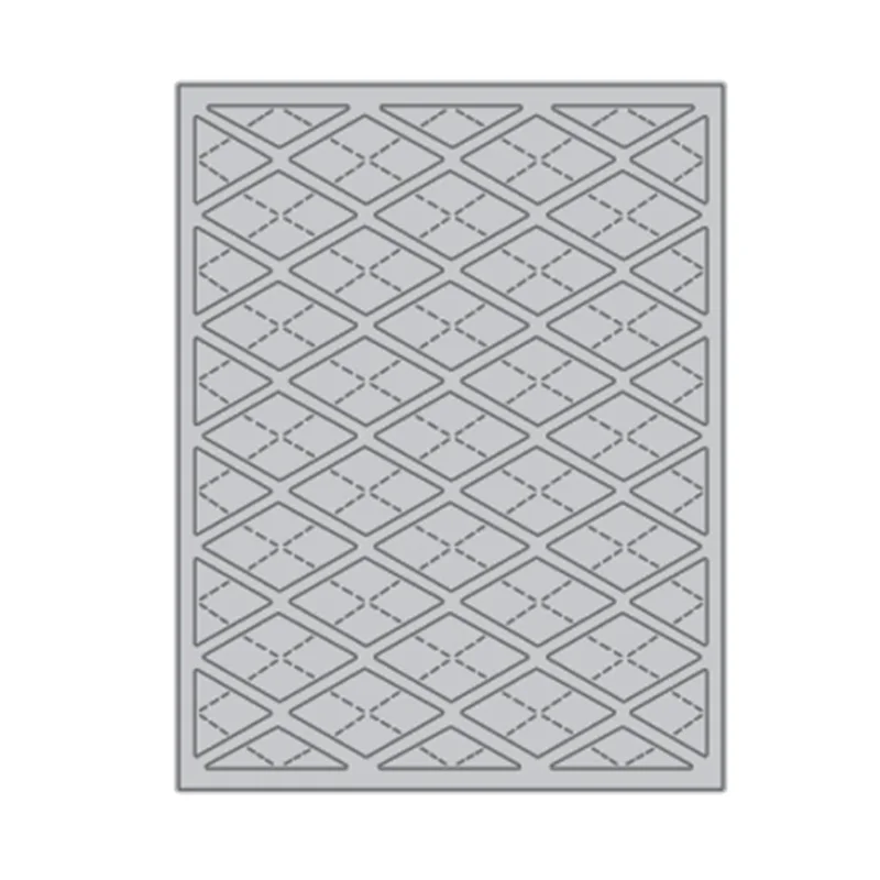 

Cutting Dies Cover for Scrapbooking Metal Die Cuts Background Card Making Diamond Frame Crafts Embossing Stencil New
