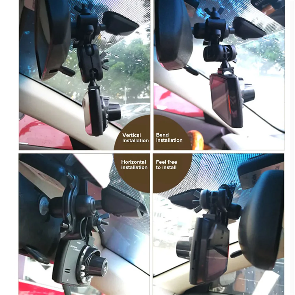 Высококачественный универсальный автомобильный держатель для вождения камеры Автомобильный кронштейн для зеркала заднего вида автомобильные аксессуары для YI Cam Автомобильный кронштейн для цифрового видеомагнитофона