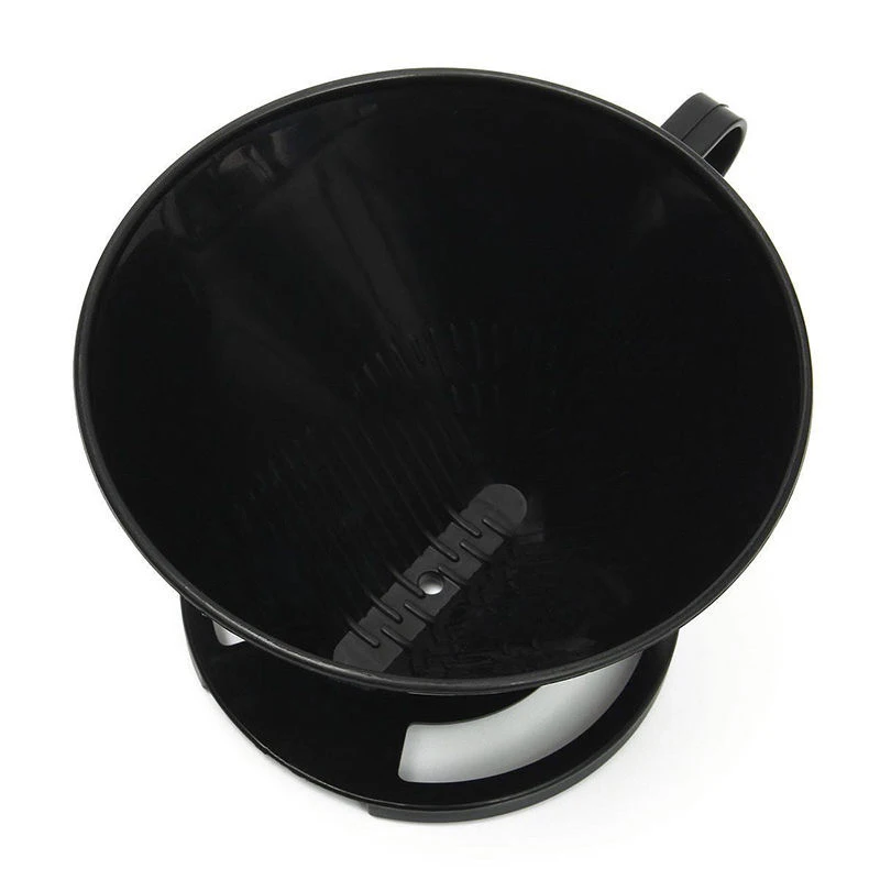Plastic Cone Coffee Filter Maker Cafetiere Cup Dripper Tool+ Measuring Spoon