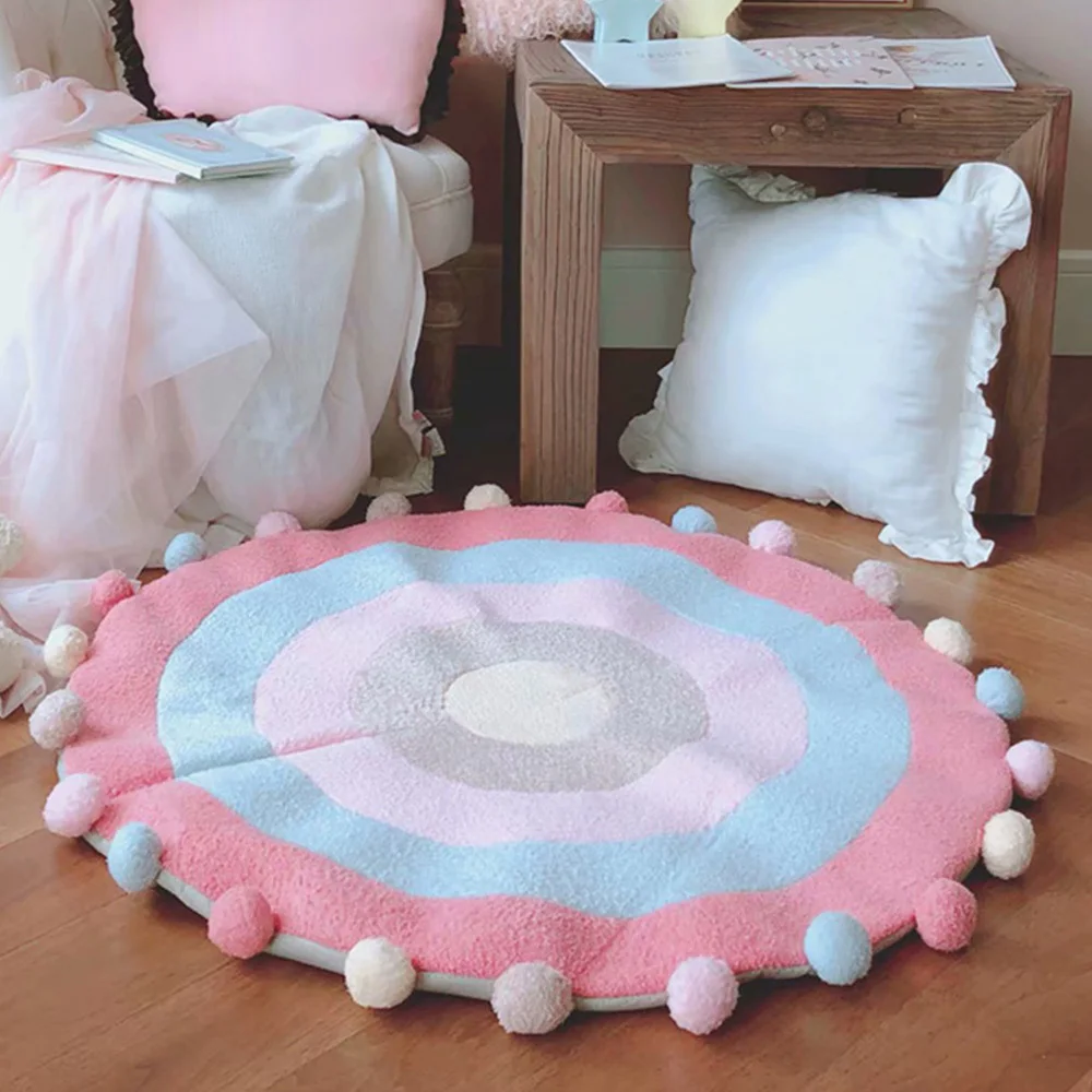 90 см детский коврик для детских игр ползающее покрывало, плед для детского коврика коврик для детей коврик для ползания комнаты складной коврик ковер для детей