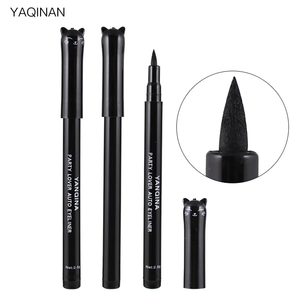 Sexy Cat Black Waterproof Liquid Eyeliner Make Up Beauty Comestics Long-lasting Eye Liner Pencil Makeup Tools Cosmetics