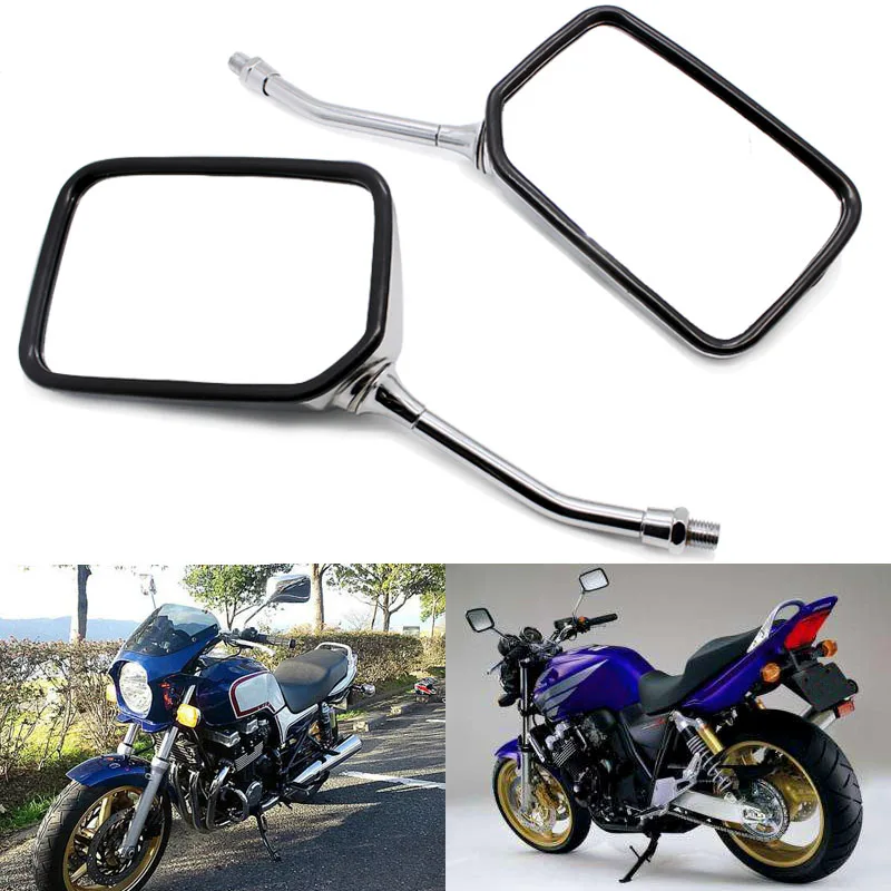 Зеркало заднего вида для мотоцикла Roaopp 10 мм Honda CB400 CB750 CB1000 CB1300 CB 1 VTEC VT250 ZRX400