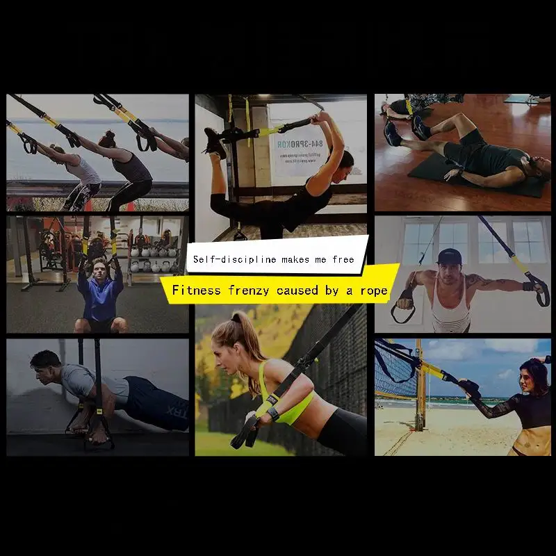 Bodybuilding Rope muscle Male Training Pull Bring Leg Household Equipment Woman Defence Break Suspension Type abdominal trainer Bodybuilding Rope muscle Male Training Pull Bring Leg Household Equipment Woman Defence Break Suspension Type abdominal trainer
