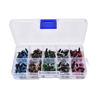 

CnaBpc 100PCS Doll Safety Eye DIY Doll Toy Accessories Triangle Toy Noses Doll Eyes For Crafts Puppet 8mm 10mm Hot