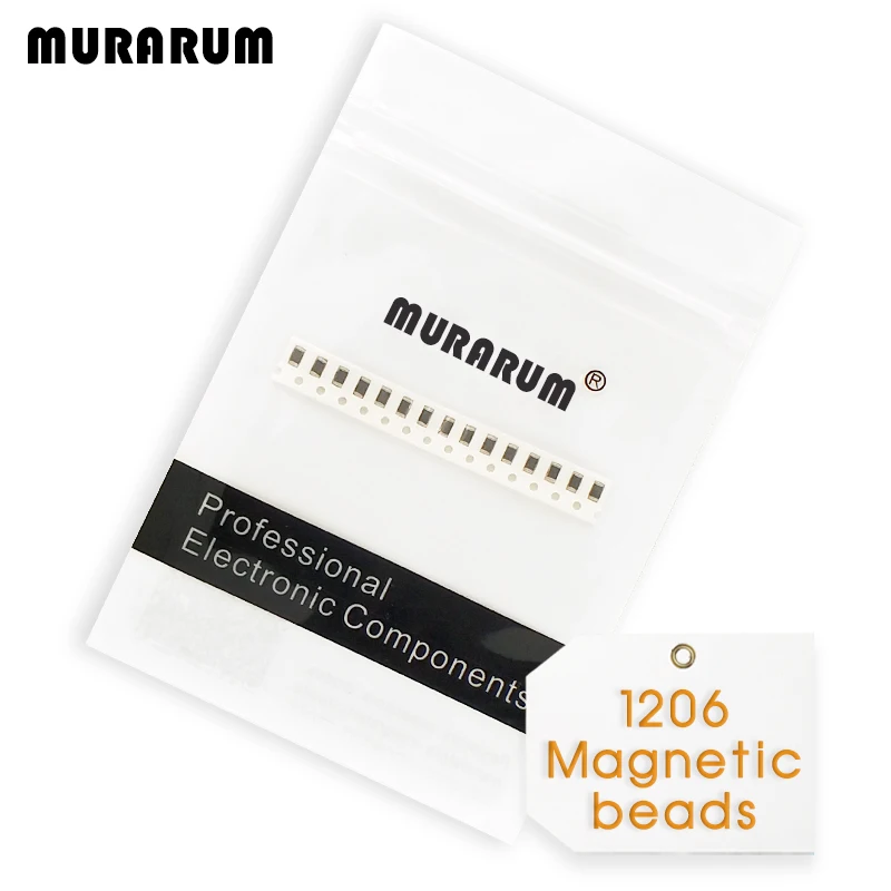 Buy MURARUM 200PCS ferrite bead 1206 (3216) 25