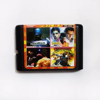 

KC432 4 In 1 16 bit md Multi Sega Game Card Drop Shipping