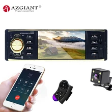 

AZGIANT 4inch HD Screen Video MP3 Player Smart Bluetooth Free Your Hands Vehicle FM RadioMultimedia Player Car Audio
